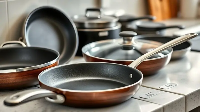 Diferentes tipos de revestimentos antiaderentes em panelas, facilitando a escolha ideal para sua cozinha.