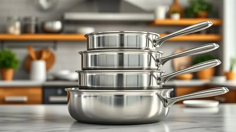 Panelas Jomafe confiáveis em cozinha moderna, destacando durabilidade e qualidade superior.