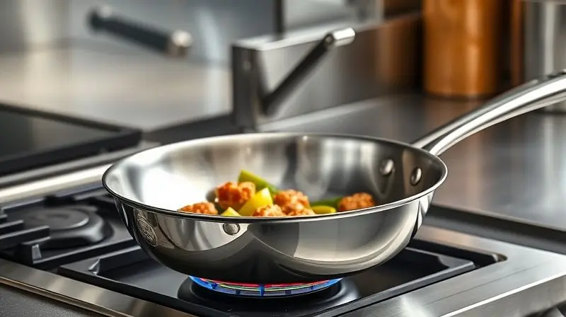 Vantagens e desvantagens de panelas de aço cirúrgico em uso na cozinha cotidiana.